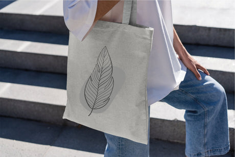 Minimalist Tote Bag, Floral Tote Bag, Boho Tote Bag, Flower Tote Bag, Botanical Tote Bag, Canvas Tote Bag, Cute Tote Bag, Tote Bag - Arria Home