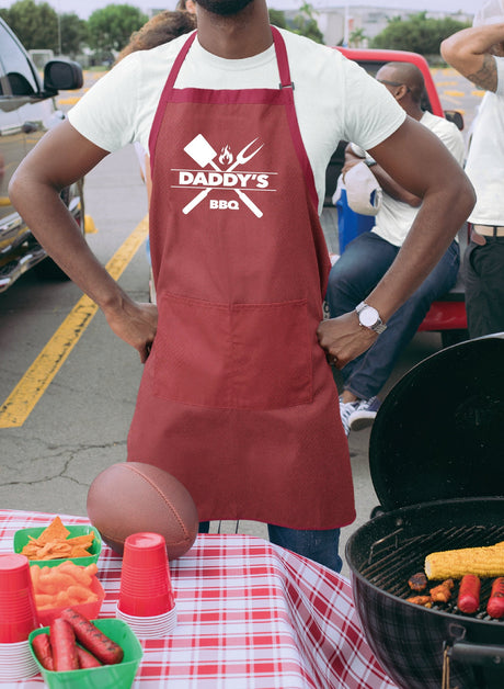 BBQ Dad Apron, Fathers Day Apron, Barbecue Apron, Funny Dad Gift, Gift For Dad, Fathers Day Gift, Apron For Men, Grill BBQ Cooking Apron - Arria Home