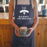 Dad Apron, Apron, Bbq Apron, Custom Apron, Personalized Apron, Apron for Men, Personalised Apron, Chef Gift, Father's Day Gift, Bbq Gift - Arria Home