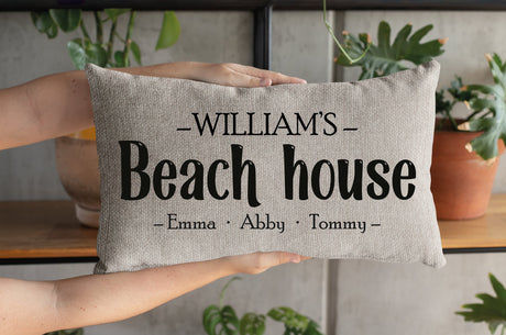 Beach House Pillow, Porch Life Pillow, Patio Pillow Cover, Outdoor Pillow, Summer Pillow, Beach House Decor, New Home Gift, Housewarming - Arria Home