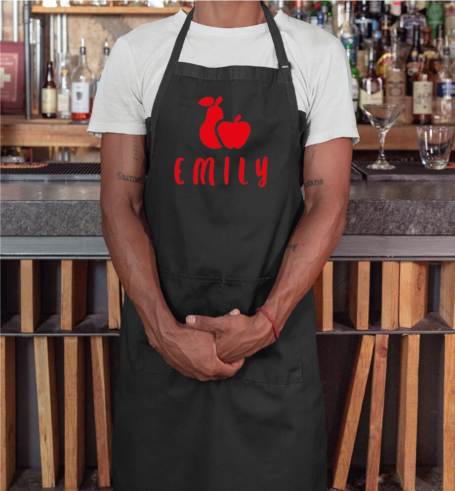 Kitchen Apron, Chef Apron, Custom Apron, Personalized Apron, Personalise Apron, Apron, Customized Apron, Chef Gift, Personalized Gift - Arria Home