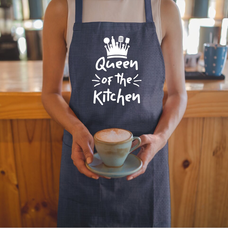 Apron, Kitchen Apron, Chef Apron, Custom Apron, Personalized Apron, Personalise Apron, Customized Apron, Chef Gift, Personalized Gift - Arria Home