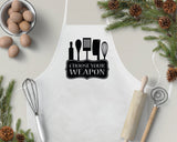 Chef Apron, Apron for Women, Apron, Kitchen Apron, Custom Apron, Apron for Man, Personalise Apron, Chef Gift, Personalized Gift - Arria Home