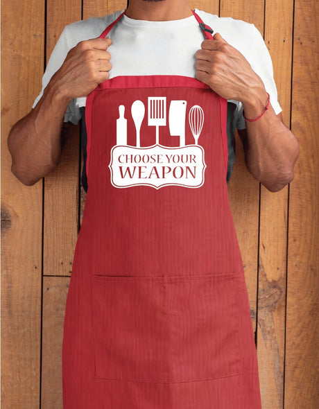 Chef Apron, Apron for Women, Apron, Kitchen Apron, Custom Apron, Apron for Man, Personalise Apron, Chef Gift, Personalized Gift - Arria Home