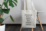 Custom Tote Bag, Personalized Tote Bag, Name Tote Bag, Personalize Tote Bag, Bridesmaid Tote Bag, Tote Bag Personalized, Girls Weekend Tote - Arria Home