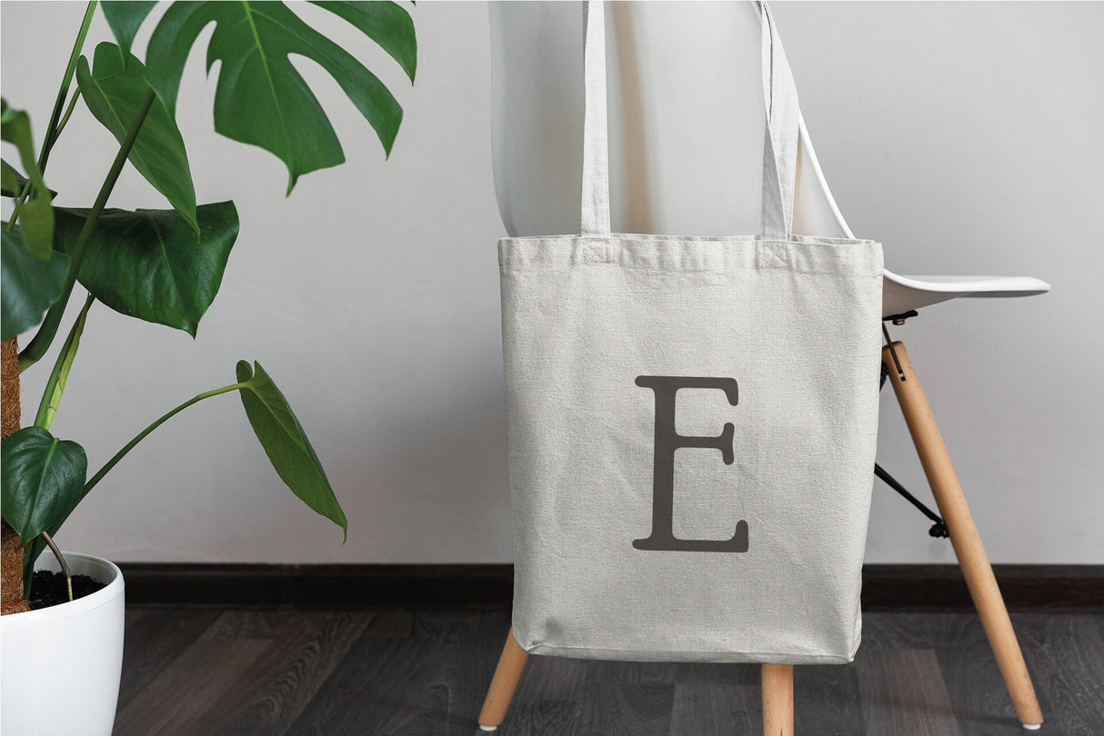 Initial Tote Bag, Personalized Tote Bag, Personalize Tote Bag, Custom Tote Bag, Canvas Tote Bag, Custom Tote Bag Bulk, Bachelorette Tote - Arria Home