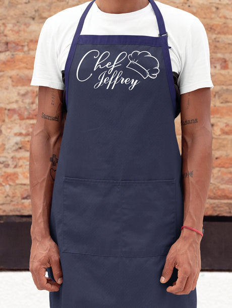 Custom Apron, Chef Apron, Personalize Apron, Head Chef Apron, Cooking Apron, Baking Apron, BBQ Apron, Fathers Day Apron, Fathers Day Gift - Arria Home