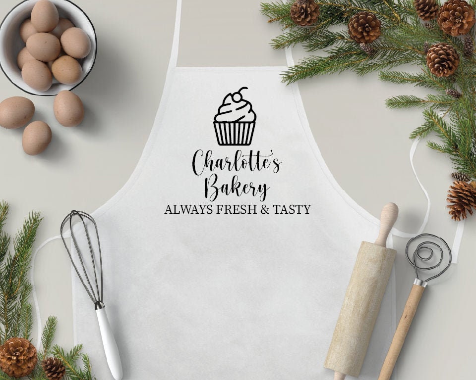 Apron, Baking Apron, Kitchen Apron, Personalise Apron, Custom Apron, Personalized Apron, Apron for Man, Customized Apron, Baking Gift - Arria Home