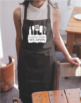 Chef Apron, Apron for Women, Apron, Kitchen Apron, Custom Apron, Apron for Man, Personalise Apron, Chef Gift, Personalized Gift - Arria Home