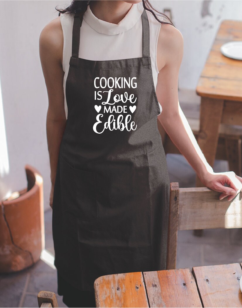 Kitchen Apron, Chef Apron, Custom Apron, Apron for Women, Personalise Apron, Apron, Customized Apron, Chef Gift, Personalized Gift - Arria Home