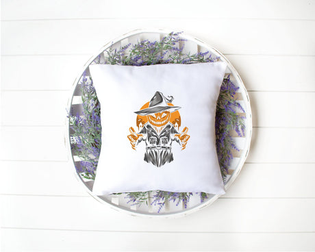 Halloween Scary Pumpkin Pillow, Halloween Pumpkin Pillow, Fall Outdoor Pillow, Halloween Gift, Halloween Decor, Fall Decor, Halloween, Fall - Arria Home