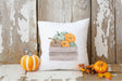 Fall Pillow Cover, Pumpkin Pillow Cover, Fall Decor, Watercolor Pumpkin Throw Pillow, Fall Decoration, Farmhouse Decor, Thanksgiving Pillow - Arria Home