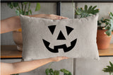 Halloween Pillow, Pumpkin Pillow, Ghost Pillow, Halloween Decoration, Fall Decor, Halloween Gift, Farmhouse Decor, Fall Outdoor Pillow Cover - Arria Home