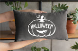 Halloween Throw Pillow, Pumpkin Pillow, Halloween Decor, Fall Decor, Halloween Gift, Fall Throw Pillow, Decorative Pillow, Halloween Gift - Arria Home