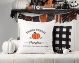 Pumpkin Decor, Fall Decor, Thanksgiving Pillow, Farm Fresh Pumpkin Pillow, Fall Farmhouse Throw Pillow, Fall Pillow, Pumpkin, Fall, Autumn - Arria Home