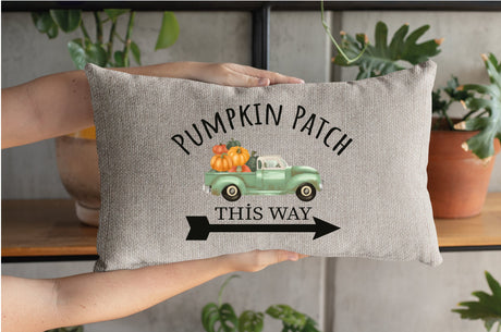 Pumpkin Patch Pillow, Pumpkin Decor, Thanksgiving Pillow, Fall Pillow, Fall Decor, Fall Farmhouse Decor, Pumpkin Cushion, Fall, Autumn Gift - Arria Home