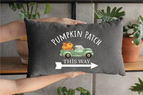 Pumpkin Patch Pillow, Pumpkin Decor, Thanksgiving Pillow, Fall Pillow, Fall Decor, Fall Farmhouse Decor, Pumpkin Cushion, Fall, Autumn Gift - Arria Home