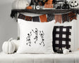 Dancing Skeletons Pillow, Halloween Decor, Halloween Pillow, Skeleton Pillow, Funny Helloween, Skeleton Decor, Fall Decor, Gothic Decoration - Arria Home