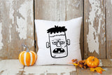 Frankenstein Pillow, Halloween Pillow, Fall Outdoor Pillow, Spooky Decor Pillow, Victor Frankestein Pillow, Halloween Decoration, Fall Decor - Arria Home