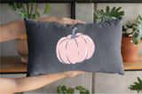 Pink Pumpkin Pillow, Pumpkin Decor, Fall Outdoor Decor, Pumpkin Pillow Cover, Fall Decoration, Thanksgiving Decor, Thanksgiving Gift, Fall - Arria Home