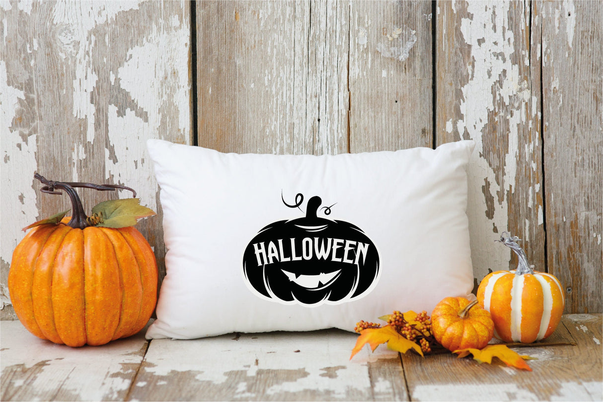 Halloween Throw Pillow, Pumpkin Pillow, Halloween Decor, Fall Decor, Halloween Gift, Fall Throw Pillow, Decorative Pillow, Halloween Gift - Arria Home