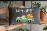 Happy Harvest Pillow Cover, Fall Decor, Thanksgiving Decor, Fall Farmhouse Pillow, Fall Outdoor Decor, Fall Decoration, Autumn Decor, Fall - Arria Home