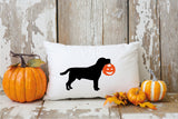 Halloween Pillow, Dog Pumpkin Decor, Fall Dog Pillow Cover, Autumn Pillow, Fall Farmhouse Pillow, Halloween Decor, Dog Mom, Dog Dad Pillow - Arria Home