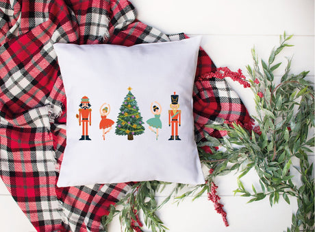 Nutcracker Pillow Cover, Christmas Pillow, Christmas Cushion, Noel Cushion, Nutcracker Decor, Xmas Decor, Farmhouse Decor, Rustic Decor Gift - Arria Home