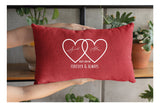 Personalize Valentine Pillow, Couple Pillowcase, Valentines Day Custom Pillow, Gift for Love, Valentine Gift, Gift for Him, Valentines Day - Arria Home