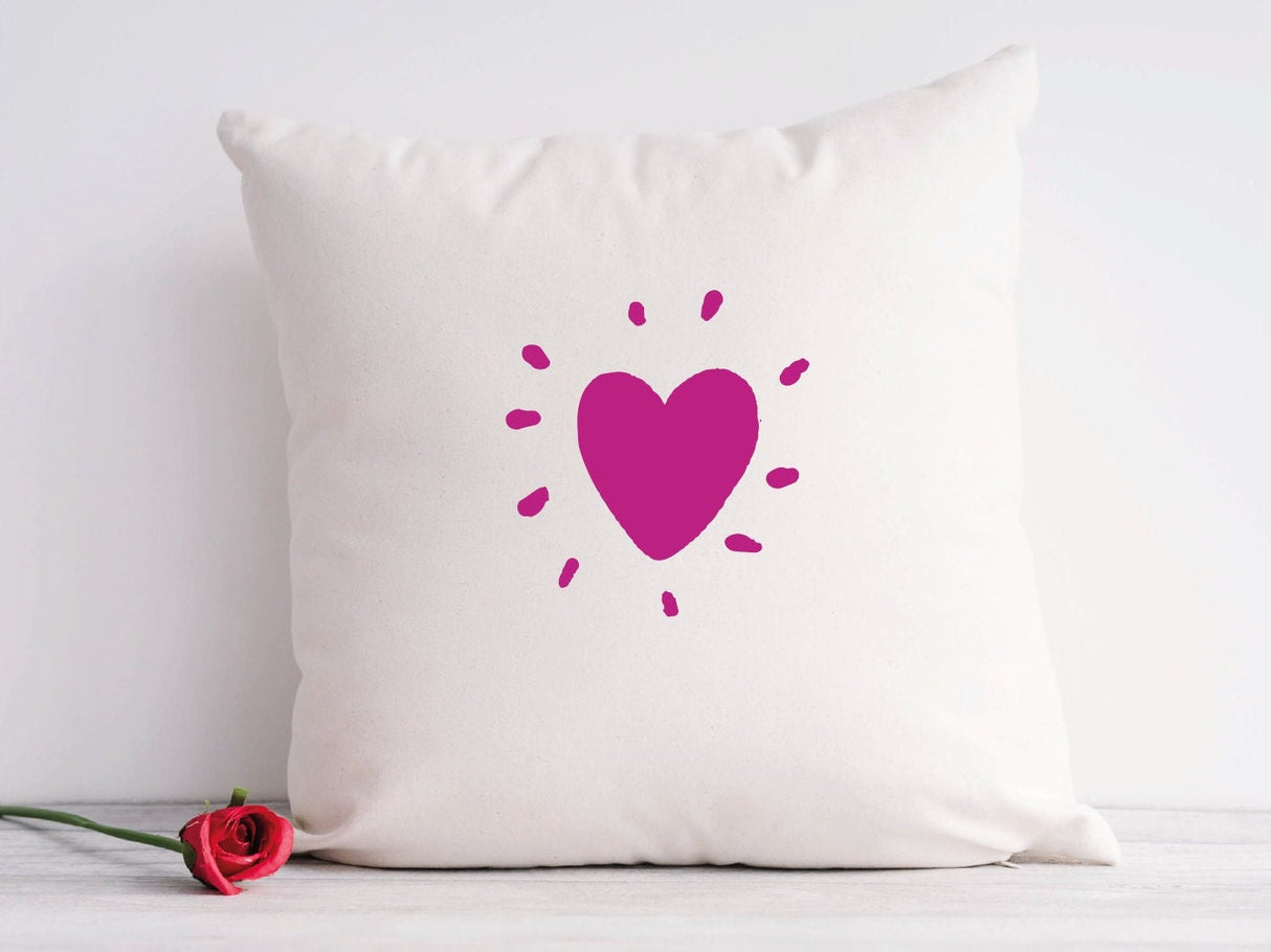 Heart Pillow, Love Pillow, Valentine Pillow, Custom Couple Pillow, Throw Pillow, Valentine Decor, Valentine Craft, Valentines Day Gift Idea - Arria Home