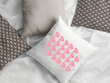 Love You Heart Pillow, Valentines Day Pillow, Valentine Decor, Couple Pillow Cover, Valentine Rustic Pillow, Holiday Pillow, Farmhouse Gift - Arria Home