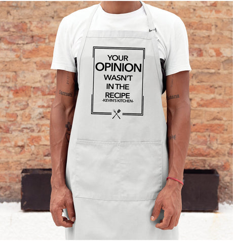 Apron for Men, Custom Men Apron, Personalize Chef Men Gift, Gift For Him, Grill Master, Grillers Apron, BBQ Apron Gift, Present for Husband - Arria Home