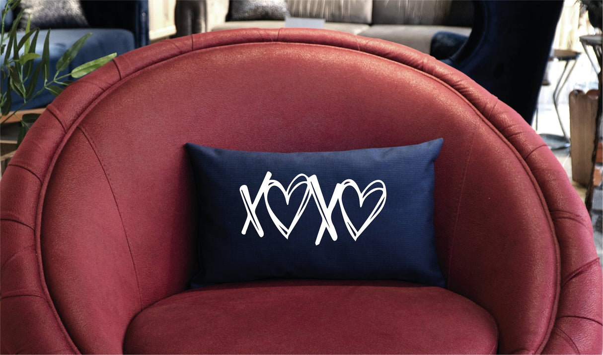 XO Pillow, Love Heart Pillow, Funny Valentine Pillow, Couple Gift, Gift For Her, Gift for Him, Valentines Day Gift, Valentine Cozy Pillow - Arria Home