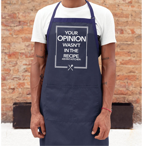 Apron for Men, Custom Men Apron, Personalize Chef Men Gift, Gift For Him, Grill Master, Grillers Apron, BBQ Apron Gift, Present for Husband - Arria Home