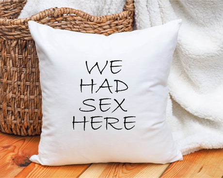 Couple Funny Pillow Cover for Him, Valentine Pillow, Couple Gift, Present for Husband, Personalize Pillow, Gift for Her, Decorative Pillow - Arria Home