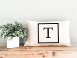 Monogramed Pillow