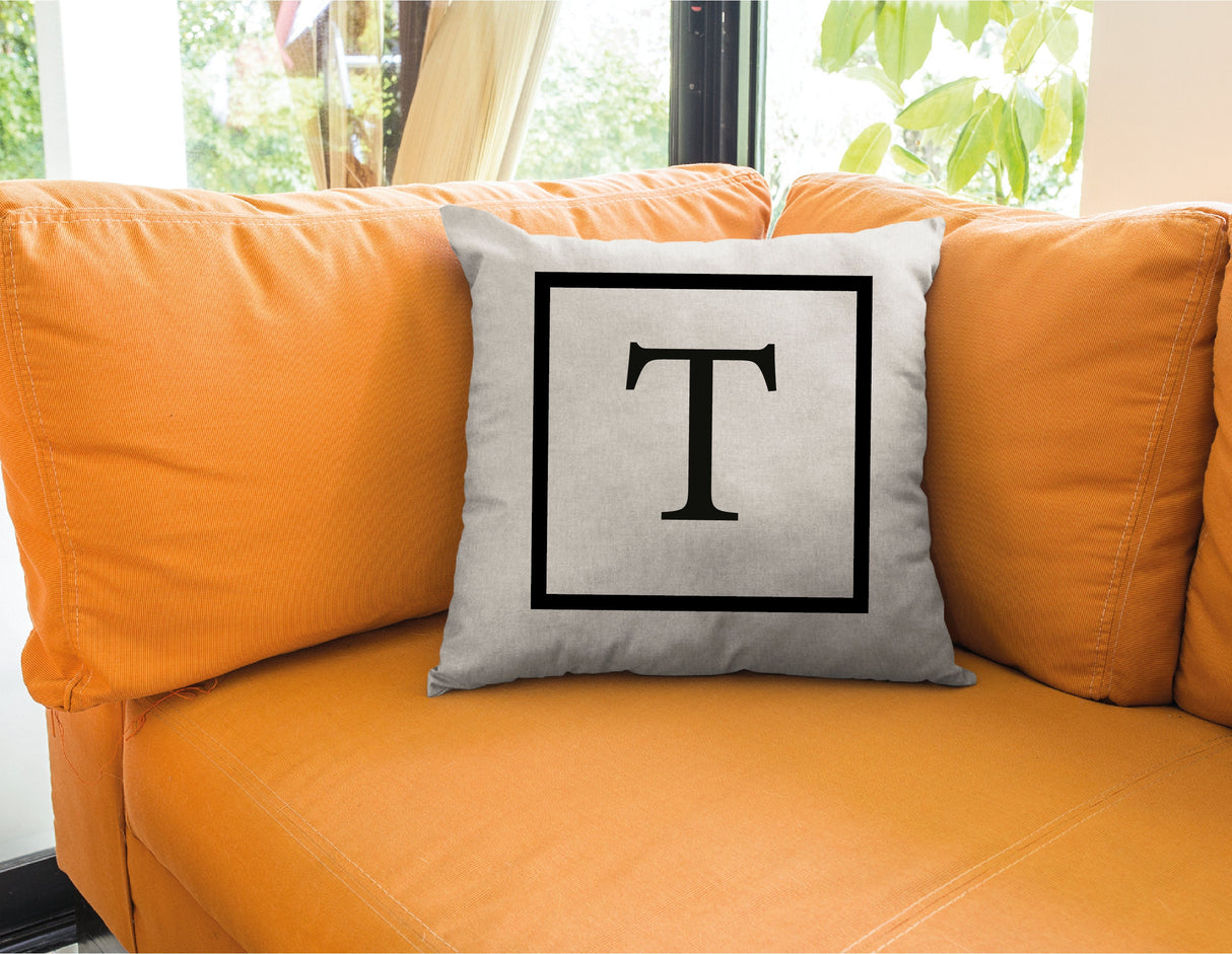 Monogramed Pillow