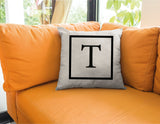 Monogramed Pillow