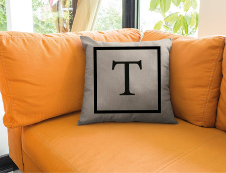 Monogramed Pillow