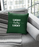 Lucky St Patrick Pillow, Irısh Decor, Spring Decor, Irısh Pillow, Spring Pillow, Custom Pillow Covers, Personalized Pillow, Spring Gift - Arria Home