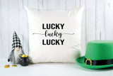 Lucky St Patrick Pillow, Irısh Decor, Spring Decor, Irısh Pillow, Spring Pillow, Custom Pillow Covers, Personalized Pillow, Spring Gift - Arria Home