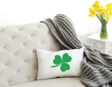 Clover Spring Pillow, Clover Spring Decor, Shamrock Pillow, Irish Pillow, Irish Decor, Clover Gift, Shamrock Gift, Personalized Pillow Gift.