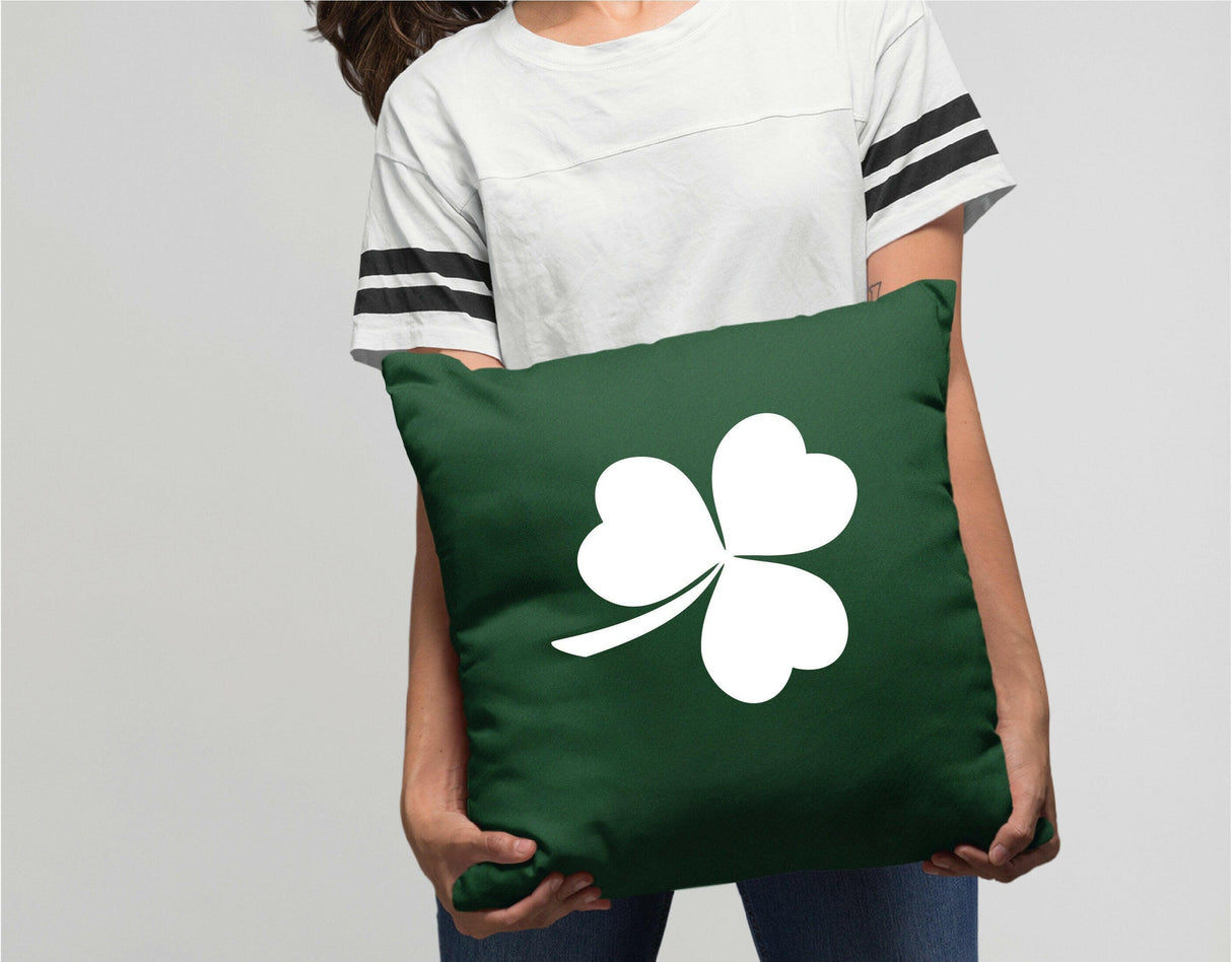 Clover Spring Pillow, Clover Spring Decor, Shamrock Pillow, Irish Pillow, Irish Decor, Clover Gift, Shamrock Gift, Personalized Pillow Gift.