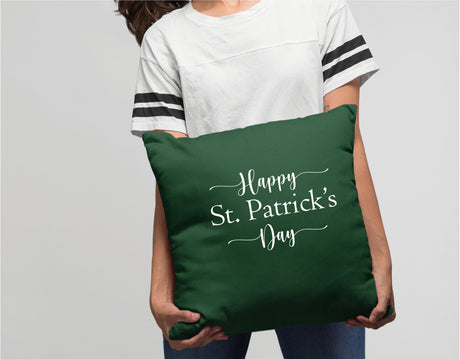 March 17 St Patricks Day Pillow, March 17 Pillow, Happy St Patricks Day Decor, March 17 Gift, Spring Lumbar Pillow, Decorative Pillow Gift.