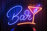 Neon Bar Sign, Custom Neon Sign, Bar Neon Sign, Bar Decor, Party Wall Decor, Personalize Neon Sign, Aesthetic Room Decor, Decor Gift - Arria Home