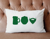 Irish Drinking Decor, St Patricks Day Pillow, Saint Patricks Day Gift, Irish Gift, Custom Pillow Cover, Personalized Lumbar Pillow, Decor - Arria Home