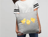 Easter Baby Chick Pillow, Easter Day Pillow, Spring Pillow, Easter Decor, Spring Decor, Easter Gift, Lumbar, Throw Pillow, Holiday Decor - Arria Home