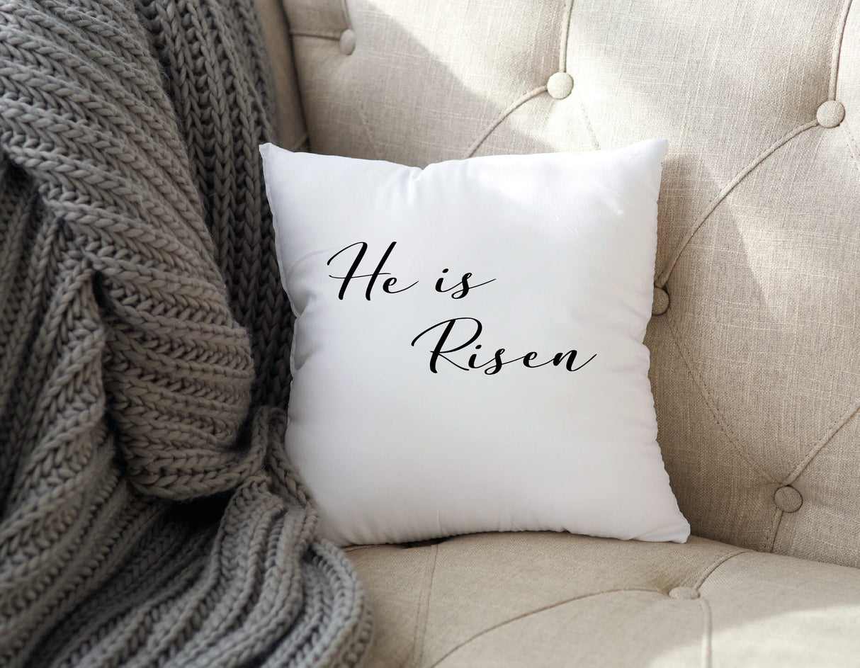 He is Risen Easter Holy Decor Pillow, Easter Pillow, Easter Decor, Spring Pillow, Spring Decor, Holiday Pillow, Holiday Decor, Easter Day - Arria Home