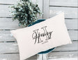 Lumbar Monogrammed Pillow, Personalized Dorm Pillow, Custom Monogram Pillow, Bedroom Decor, Dorm Decor, Baby Shower Gift, Personalize Pillow - Arria Home