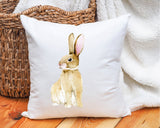 Easter Bunny Gift, Easter Decor, Spring Pillow, Spring Decor, Easter Rabbit Pillow, Bunny Lumbar Pillow, Easter Throw Pillow, Easter Gift - Arria Home